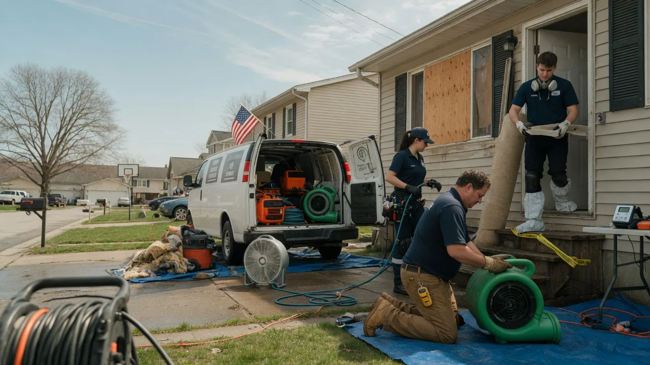 Water Damage Restoration in Shacklefords, VA near me